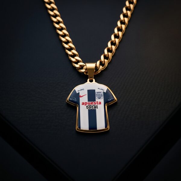 Collar Alianza Lima Camiseta Gold