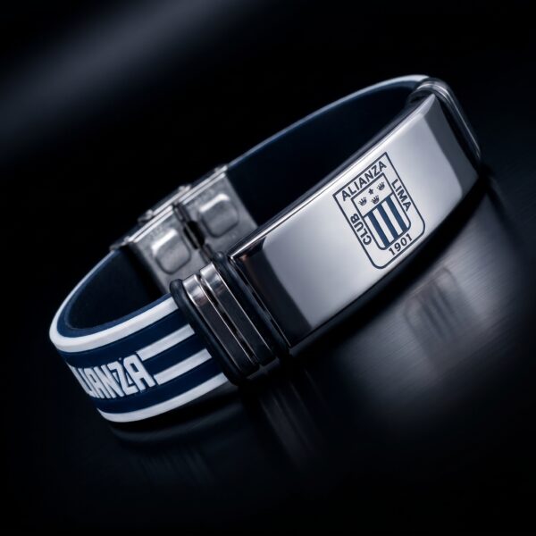 Pulsera Alianza Lima: Identidad Blanquiazul