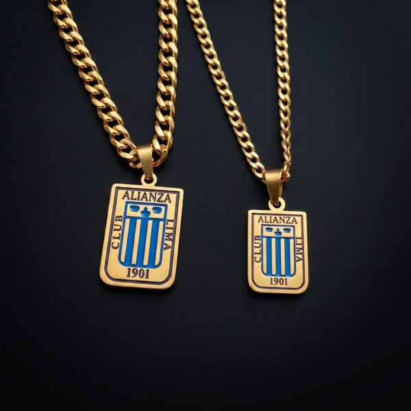Pareja de Collares Alianza Lima: Pasión Compartida