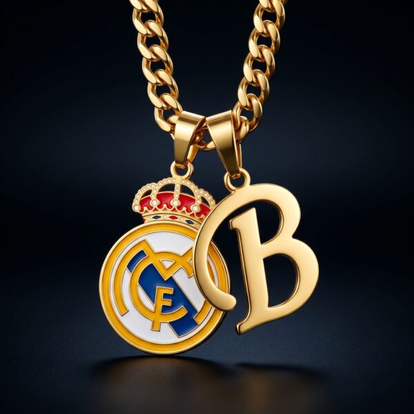 Collar Real Madrid + Inicial