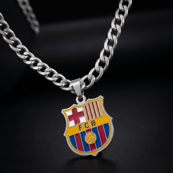 Collar FC Barcelona Escudo Colorido