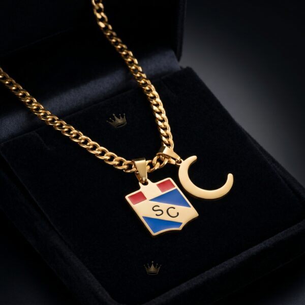 Collar Sporting Cristal + Letra