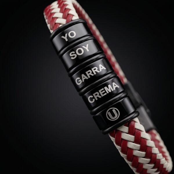 Pulsera Universitario Trenzada Blanck